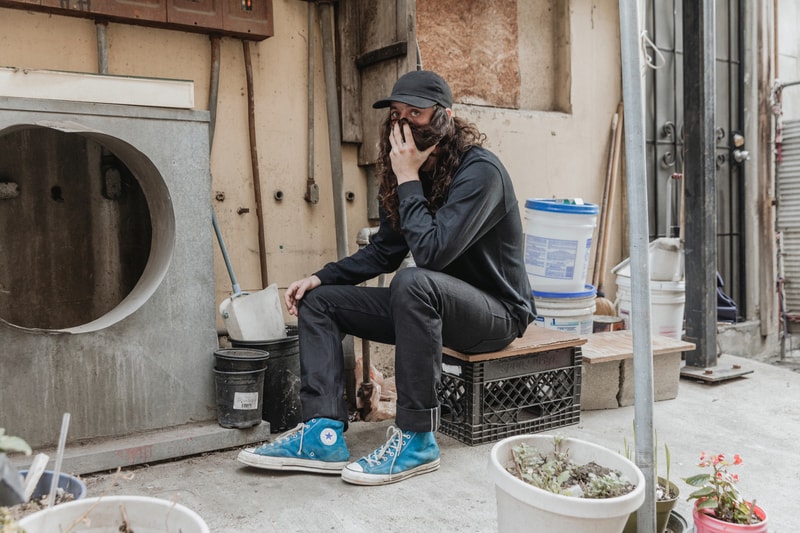 Babylon x 3sixteen Double Black Selvedge Jeans Lookbook