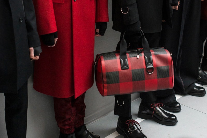 Backstage at Dior Homme's 2016 Fall/Winter Collection