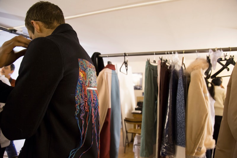 Backstage at Pigalle PFW 2016 Spring Summer