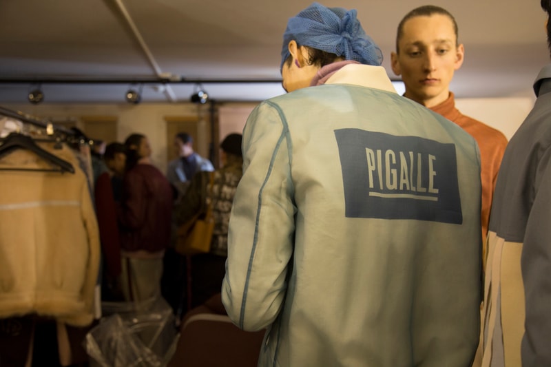 Backstage at Pigalle PFW 2016 Spring Summer