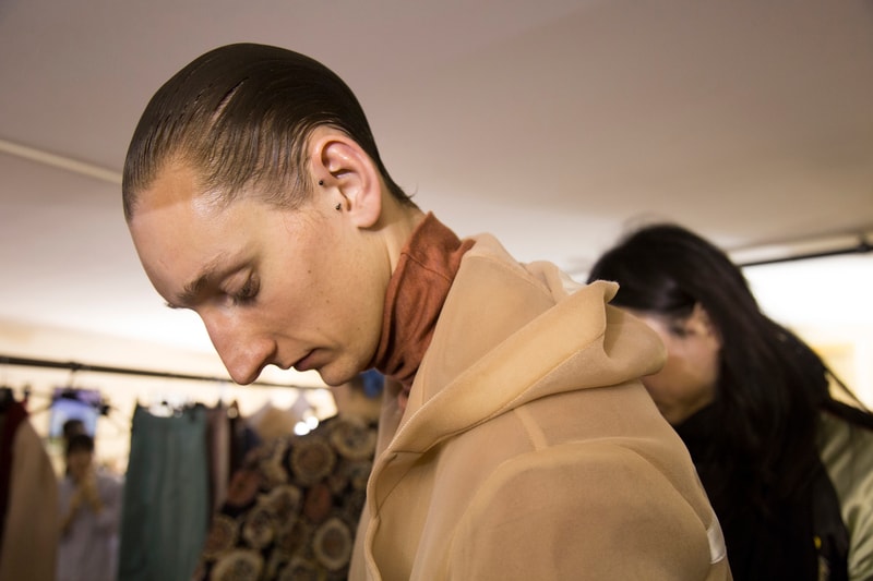 Backstage at Pigalle PFW 2016 Spring Summer