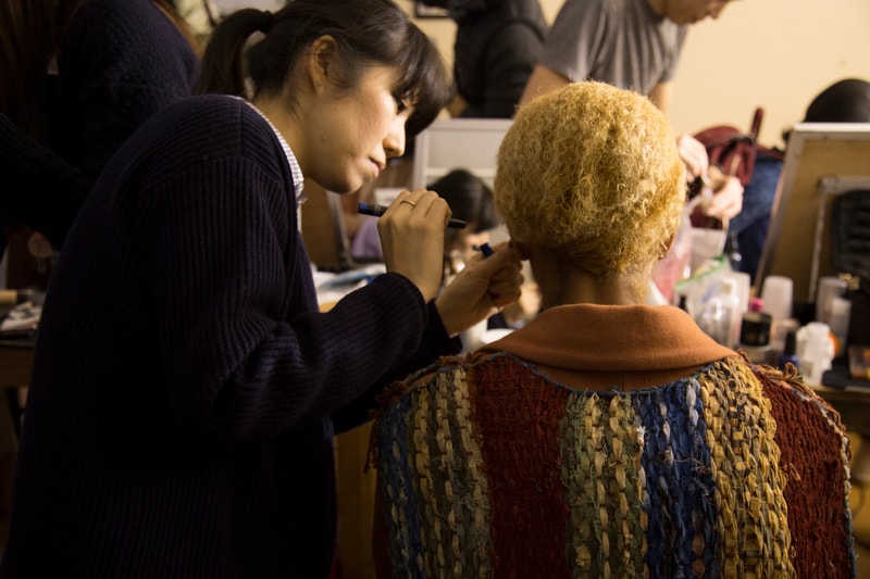 Backstage at Pigalle PFW 2016 Spring Summer