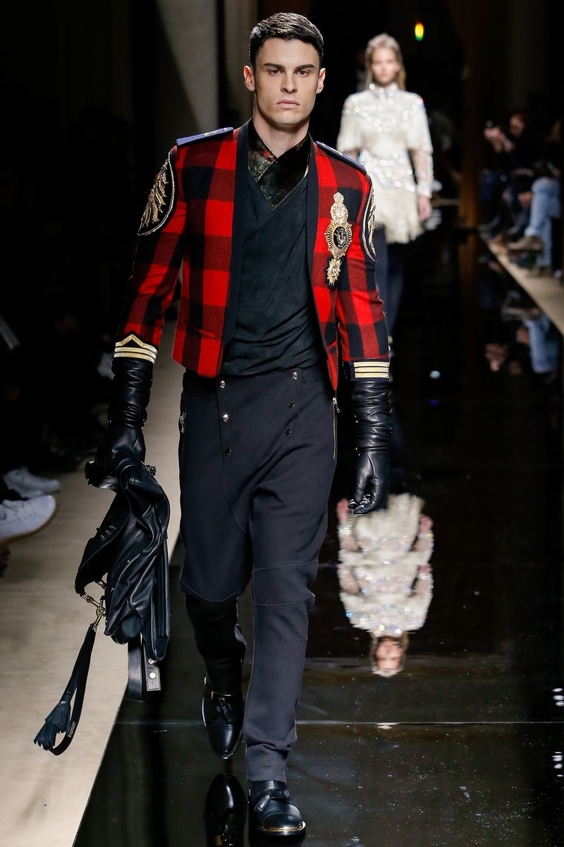 Balmain Paris Fashion Week FW16 Collection