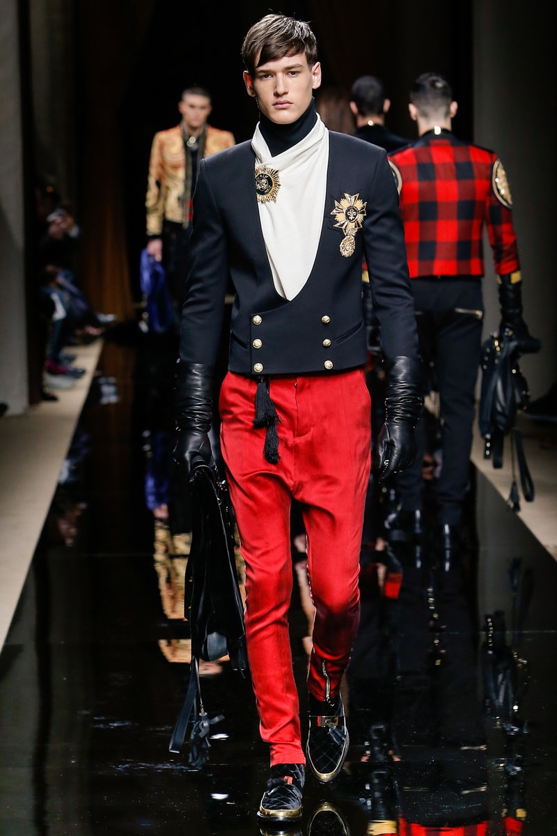 Balmain Paris Fashion Week FW16 Collection