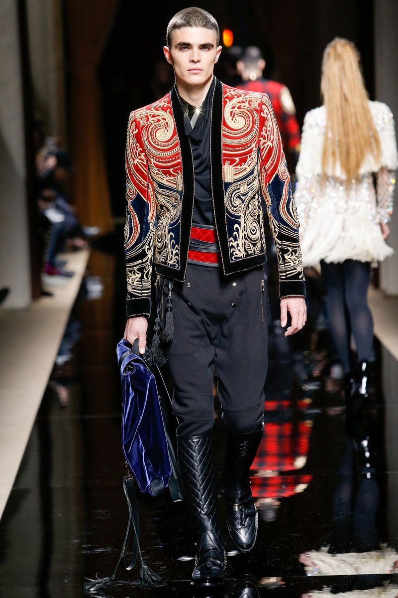 Balmain Paris Fashion Week FW16 Collection