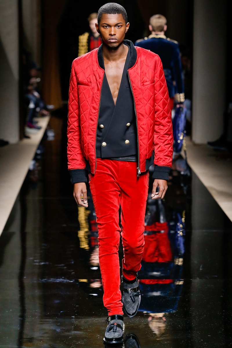 Balmain Paris Fashion Week FW16 Collection