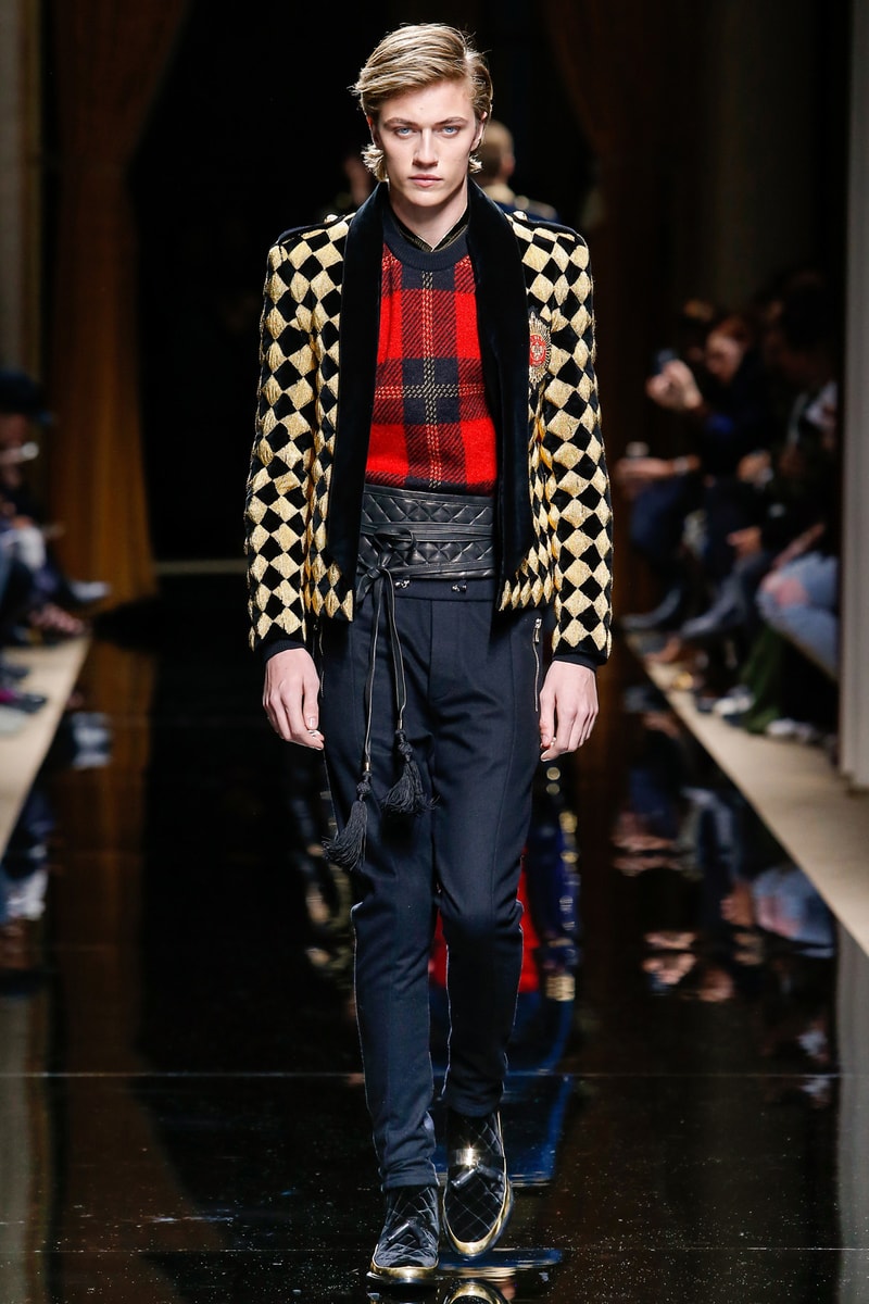 Balmain Paris Fashion Week FW16 Collection