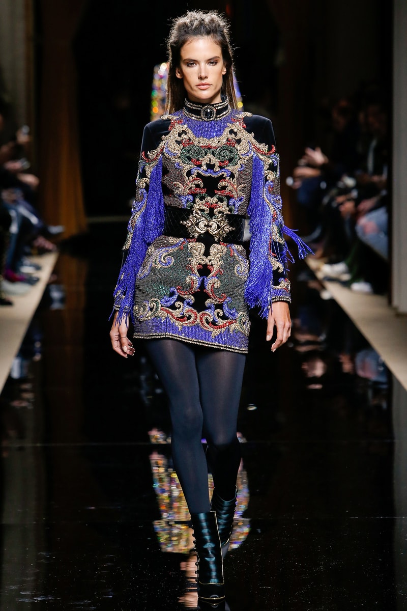 Balmain Paris Fashion Week FW16 Collection