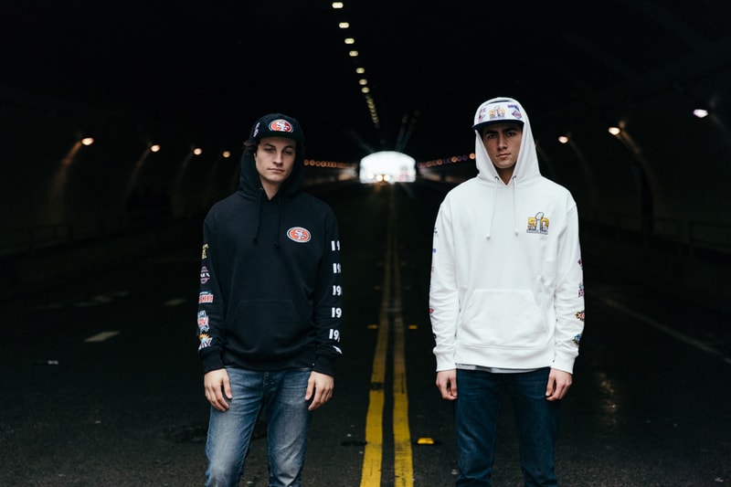 Black Scale and Benny Gold Super Bowl Collection Courtesy of 47 Brand