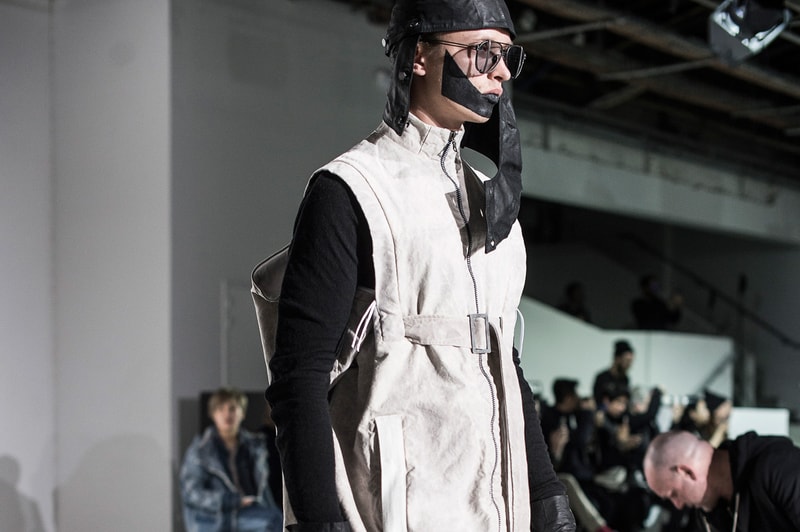 A Front Row Look at the Boris Bidjan Saberi 2016 Fall/Winter Collection