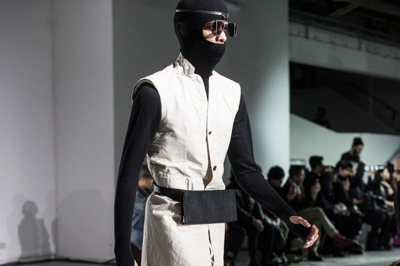 A Front Row Look at the Boris Bidjan Saberi 2016 Fall/Winter Collection