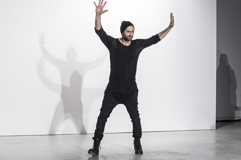 A Front Row Look at the Boris Bidjan Saberi 2016 Fall/Winter Collection