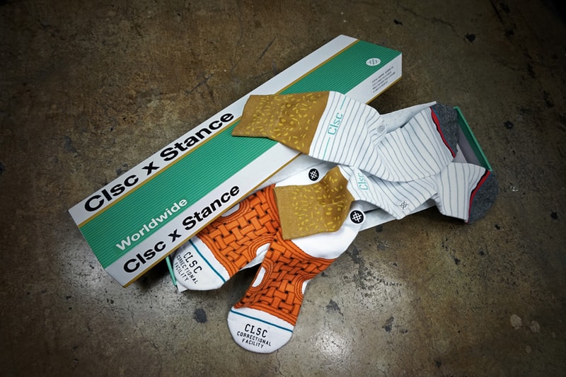 CLSC Stance Socks Prison Collaboration