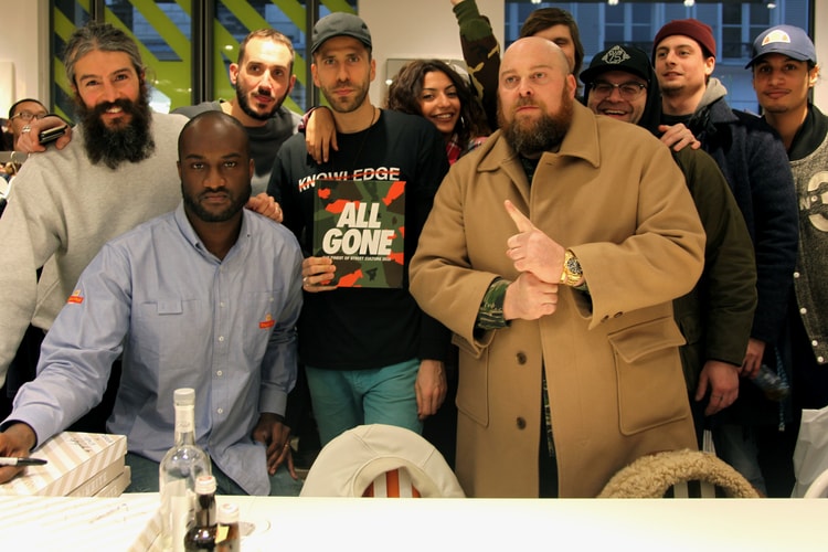 A Recap of Off-WHITE's GGDB Release and All Gone's Book Signing at colette