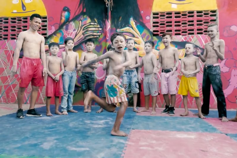 David Choe and Friends Visit Phnom Penh for the Igloo Hong Project