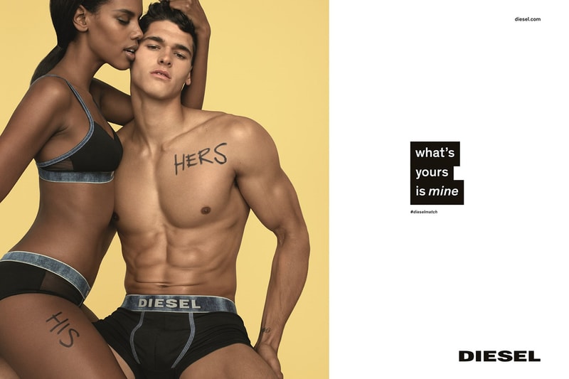 Diesel Advertises on Tinder Grindr Pornhub