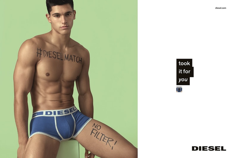 Diesel Advertises on Tinder Grindr Pornhub