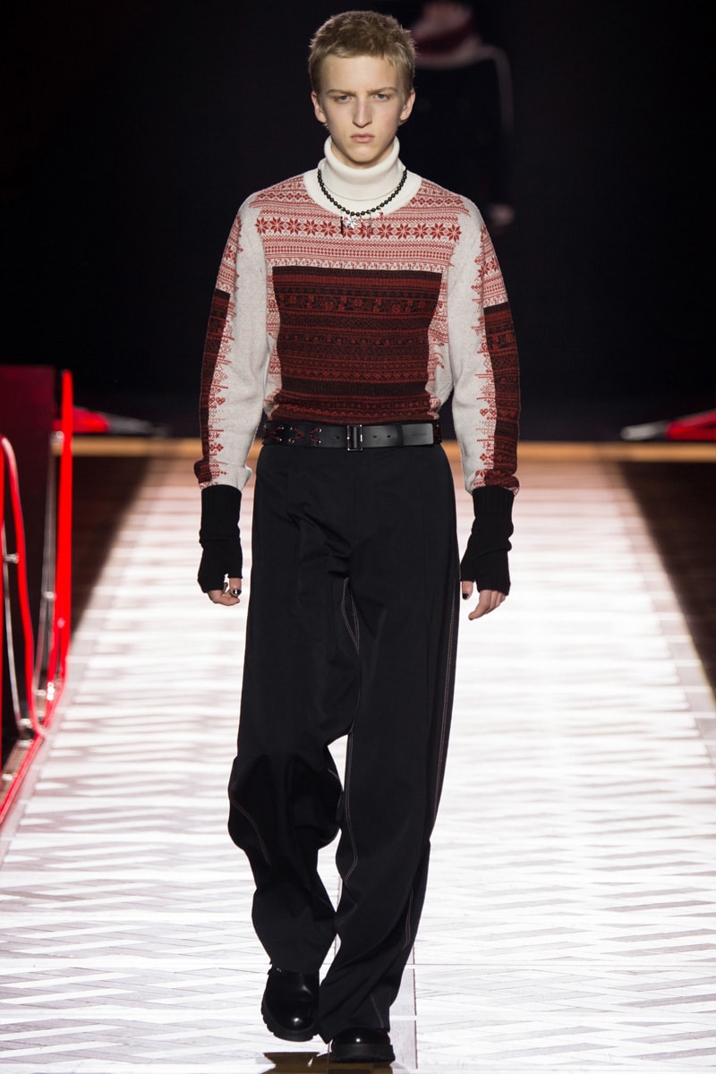Kris Van Assche Knows How to Be Dapper and Warm in Dior Homme's 2016 Fall/Winter Collection