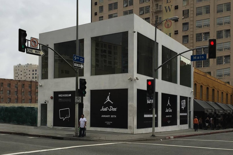 Don C Jordan Brand Pop-Up Shop Los Angeles