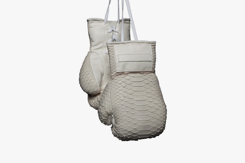Elisabeth Weinstock Snakeskin Boxing Gloves
