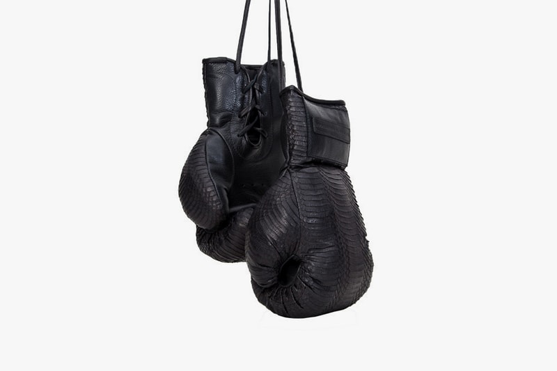 Elisabeth Weinstock Snakeskin Boxing Gloves