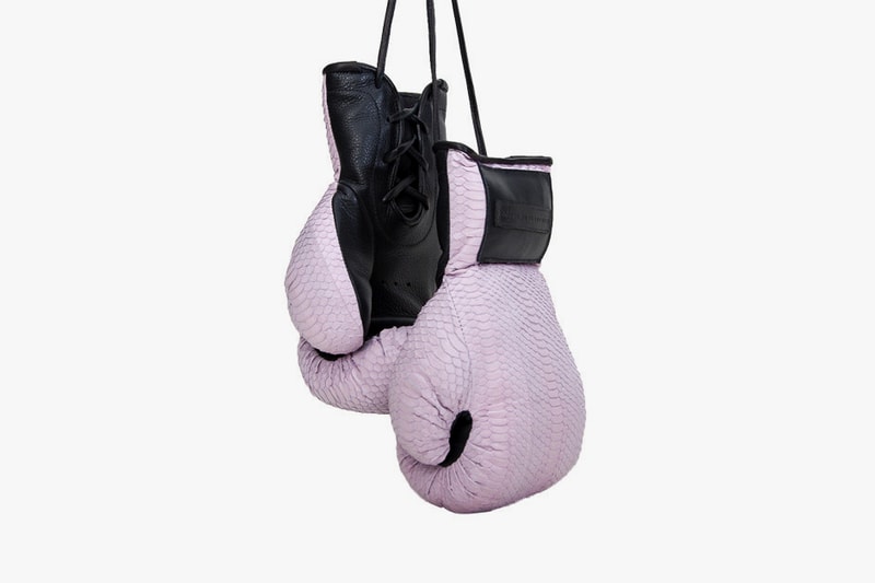 Elisabeth Weinstock Snakeskin Boxing Gloves