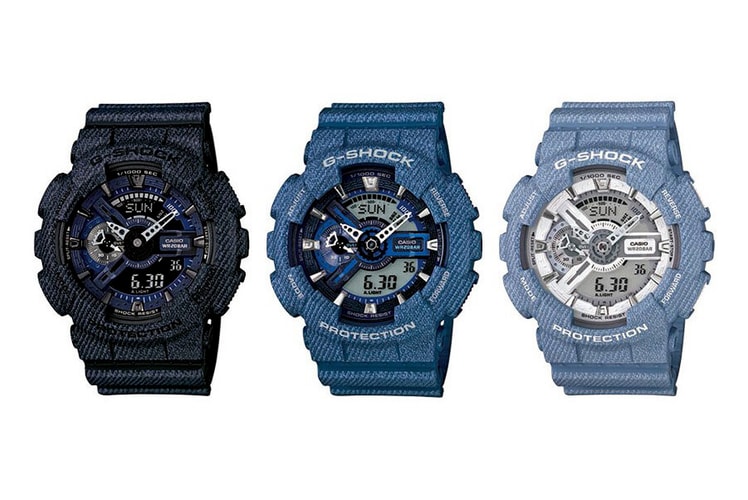 G-Shock Unveils a Series of Denim Watches