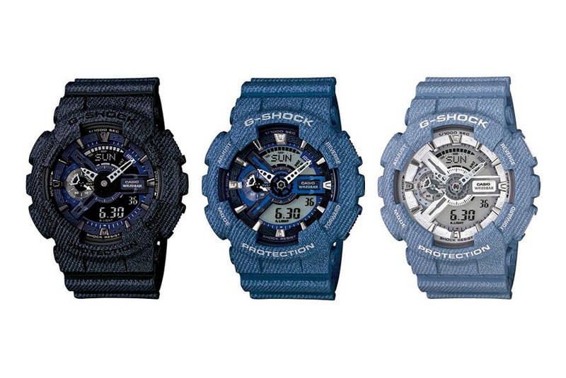 het is nutteloos Dakraam hoog G-Shock Unveils a Series of Denim Watches | Hypebeast