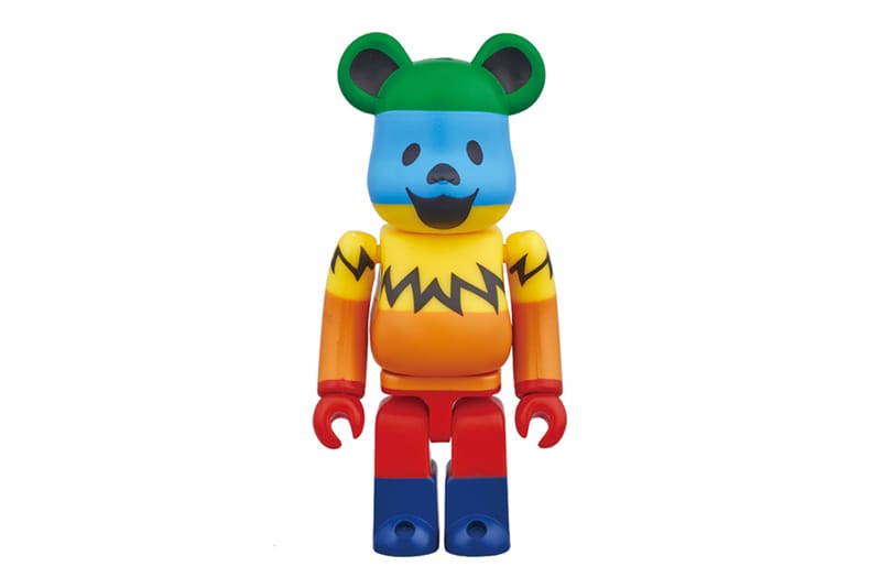Grateful Dead x Medicom Toy 100% & 1000% "Dancing Bears" Bearbricks