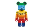 Grateful Dead x Medicom Toy 100% & 1000% "Dancing Bears" Bearbricks