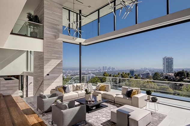 Hollywood Hills Home Panoramic Views