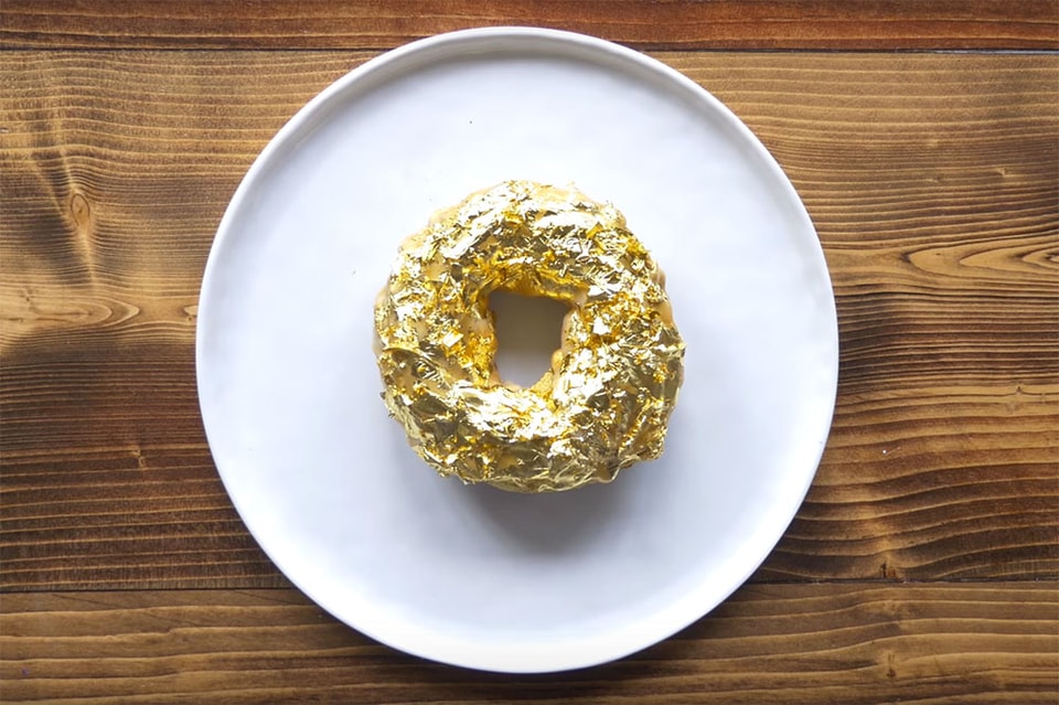 24K Gold Doughnuts