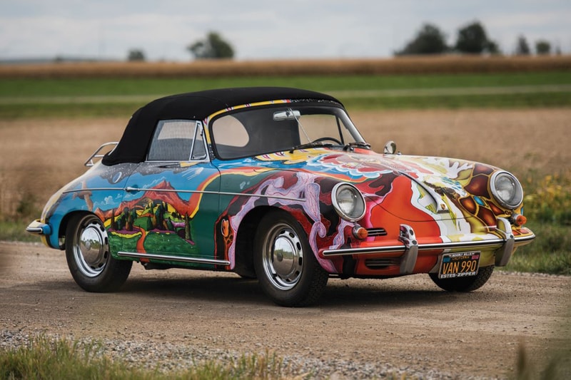 Janis Joplin's Psychedelic Porsche 356 C SC Will Be Displayed at The Amelia Island Concours d’Elegance