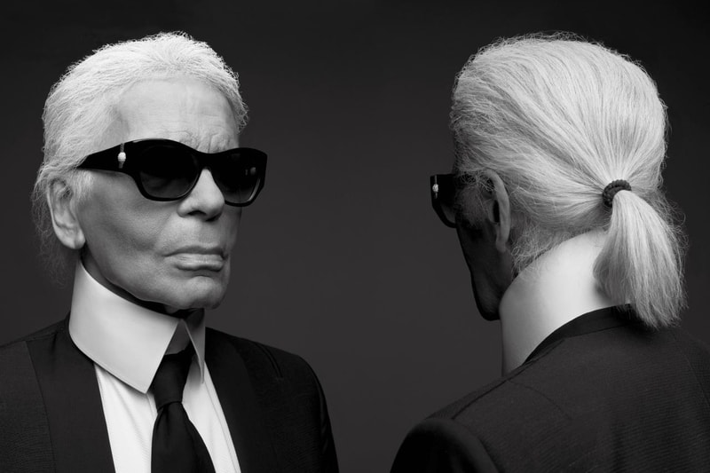 Karl Lagerfeld & Hedi Slimane 2016 V Magazine Cover Shoot