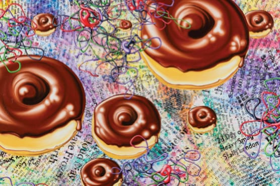 Kenny Scharf "Schow" @ Frederic Snitzer Gallery