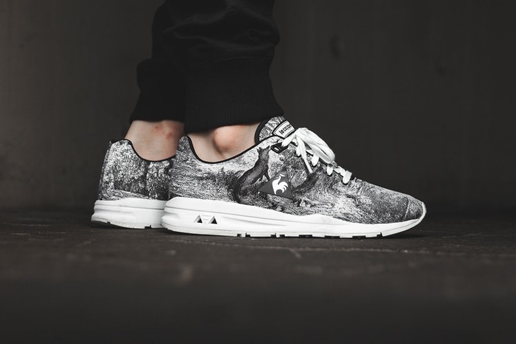An Artistic Motif Comes to the Le Coq Sportif R950 JCQRD