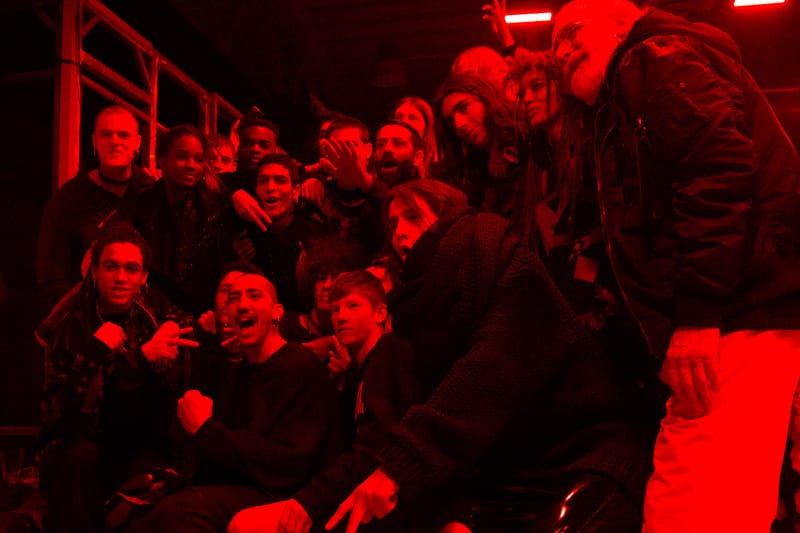 Backstage at Marcelo Burlon County of Milan's 2016 Fall/Winter Collection