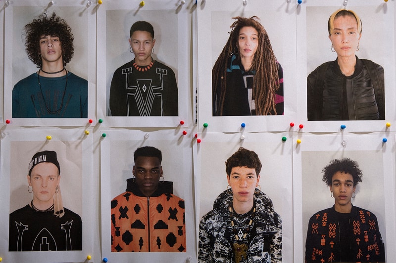 Backstage at Marcelo Burlon County of Milan's 2016 Fall/Winter Collection
