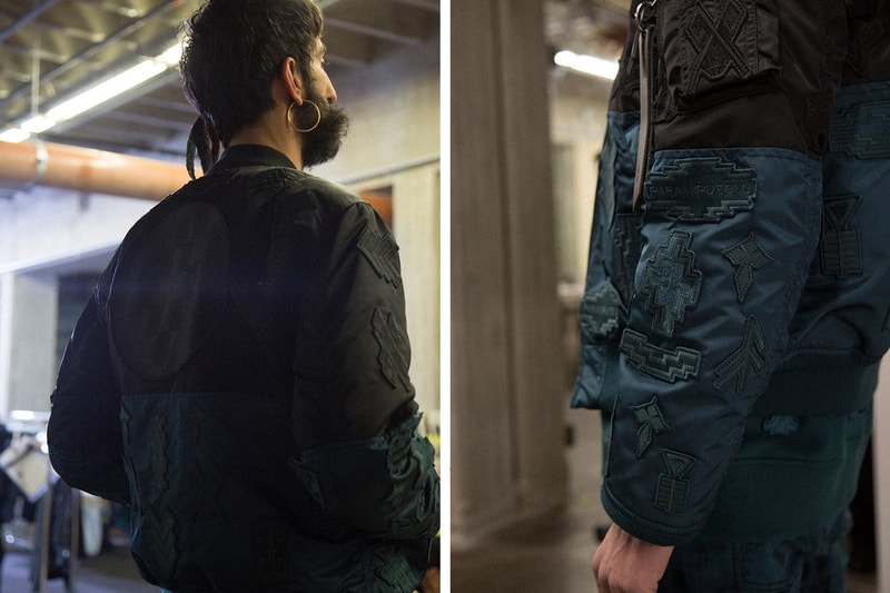 Backstage at Marcelo Burlon County of Milan's 2016 Fall/Winter Collection