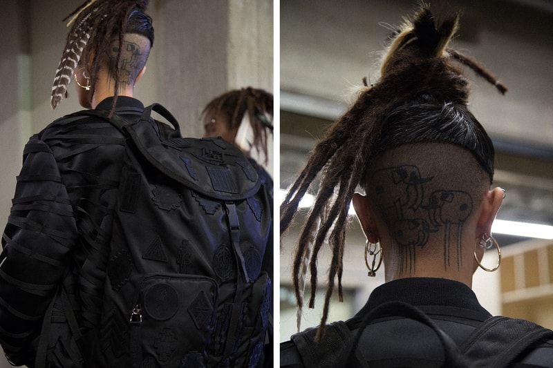 Backstage at Marcelo Burlon County of Milan's 2016 Fall/Winter Collection