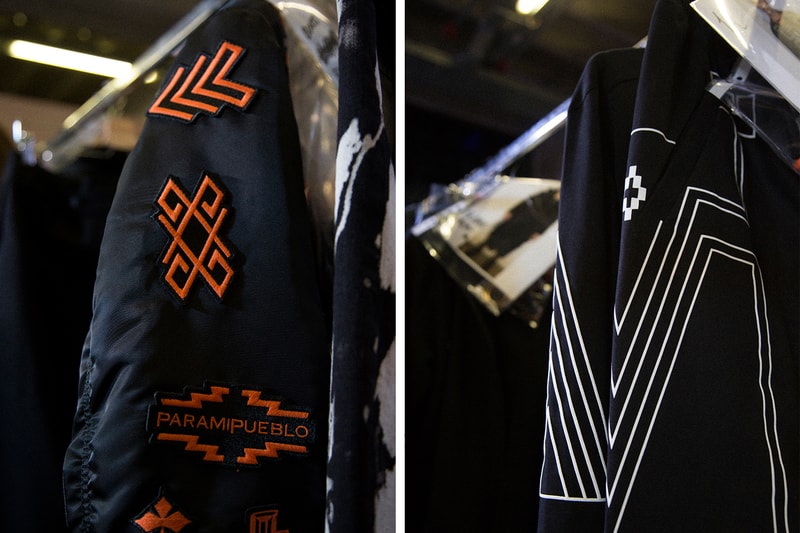 Backstage at Marcelo Burlon County of Milan's 2016 Fall/Winter Collection