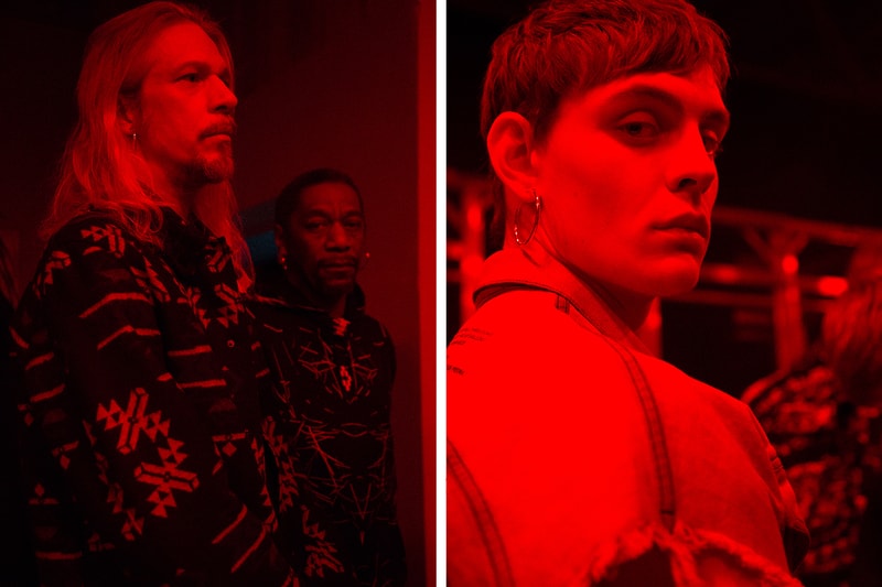 Backstage at Marcelo Burlon County of Milan's 2016 Fall/Winter Collection