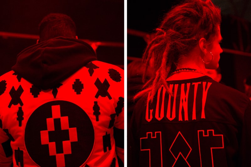 Backstage at Marcelo Burlon County of Milan's 2016 Fall/Winter Collection