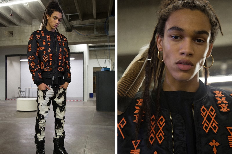 Backstage at Marcelo Burlon County of Milan's 2016 Fall/Winter Collection