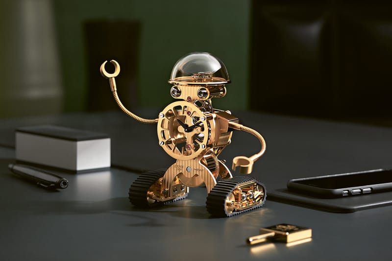 MB&F Delights With Its 'Sherman' Robot Clock
