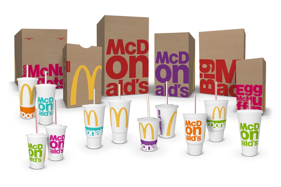 McDonald's Revamps Packaging With Bold, Colorful Graphics