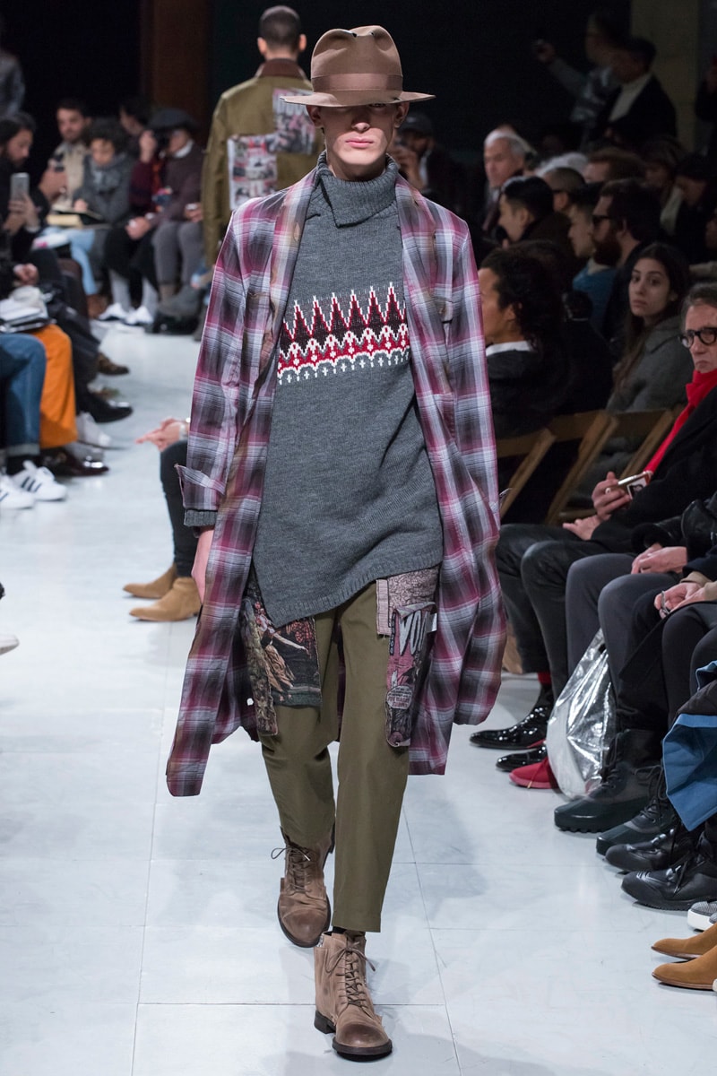 MIHARAYASUHIRO Plays With Textures and Patterns for Its 2016 Fall/Winter Collection