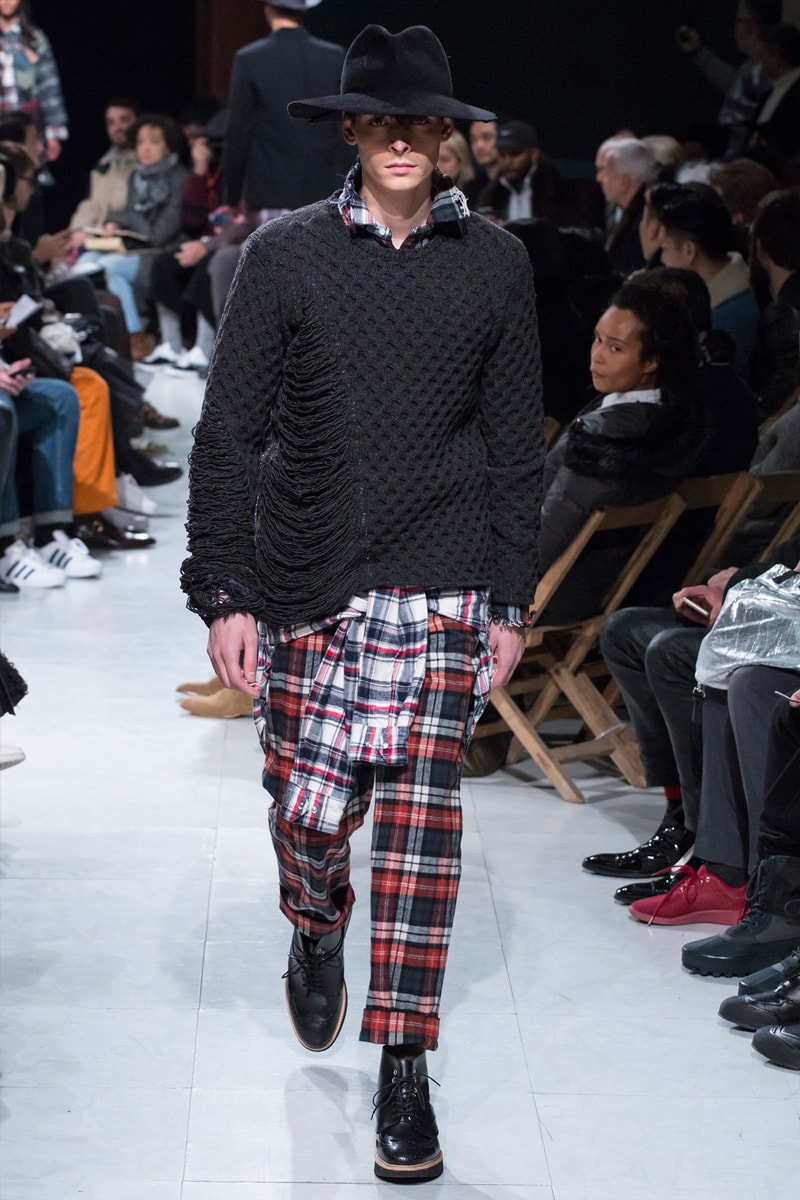 MIHARAYASUHIRO Plays With Textures and Patterns for Its 2016 Fall/Winter Collection