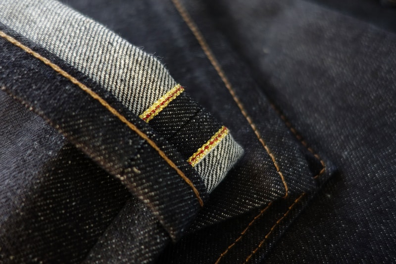 Naked & Famous Denim Chinese New Year "Fire Monkey" Super Skinny Guy Jeans
