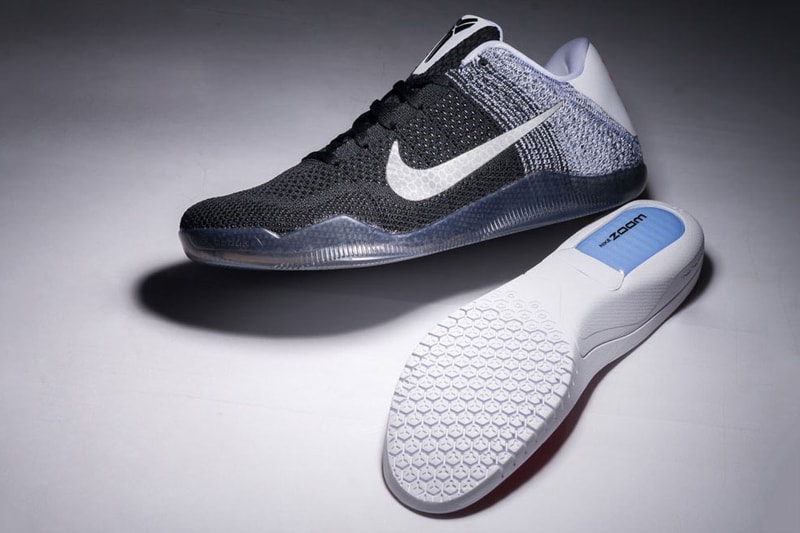 Nike Kobe 11 Black and White Sneaker 